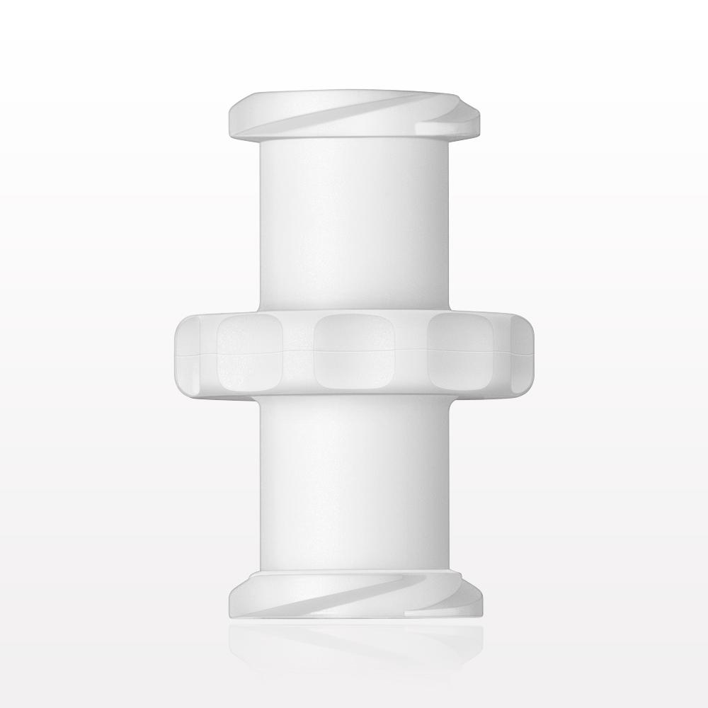 Female Luer Lock, Female Luer Lock, White