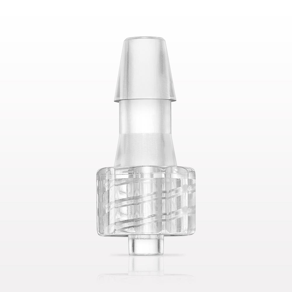 Male Luer Lock, Barbed, Clear