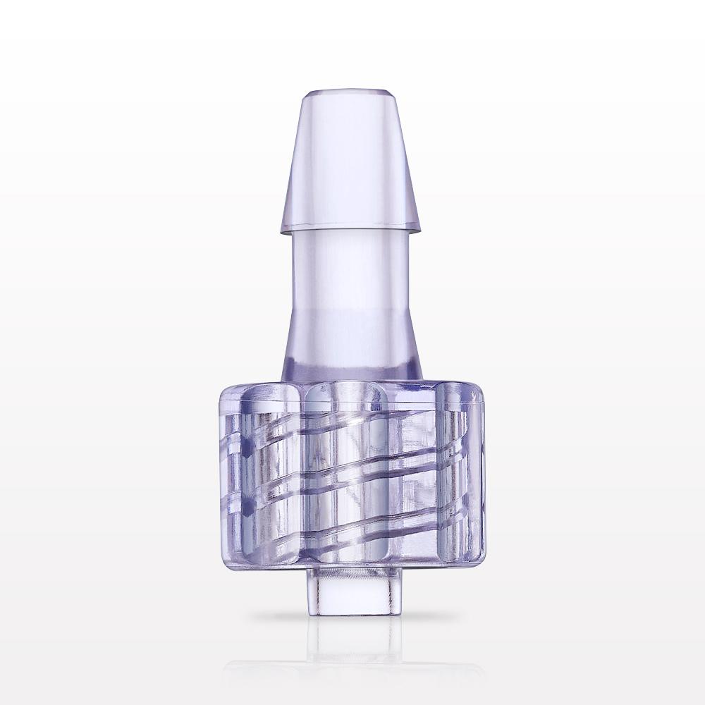 Male Luer Lock, Barbed, Clear
