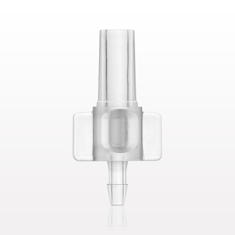 Male Luer Slip, Barbed, Natural