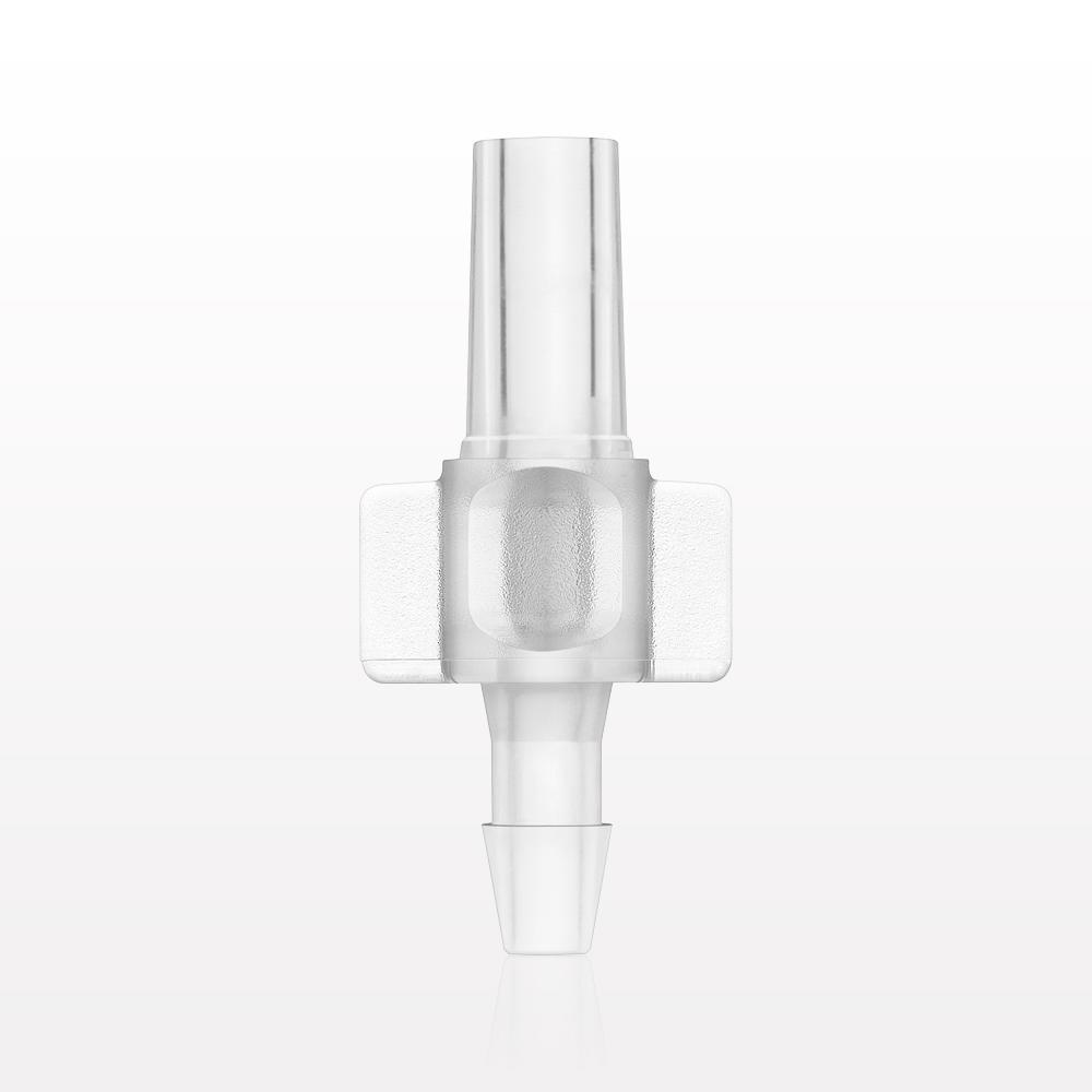 Male Luer Slip, Barbed, Natural