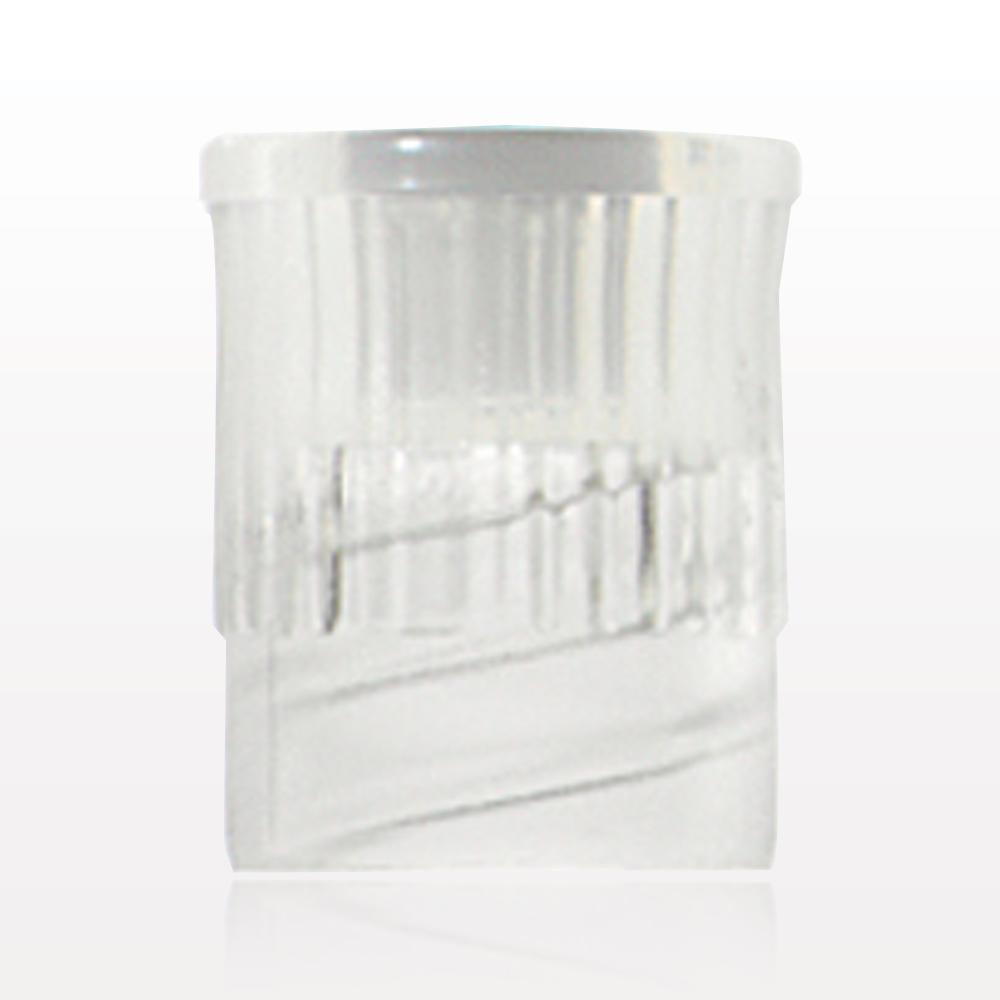 Stemless Male Luer Cap, Vented w/Hydrophobic Filter, Natural