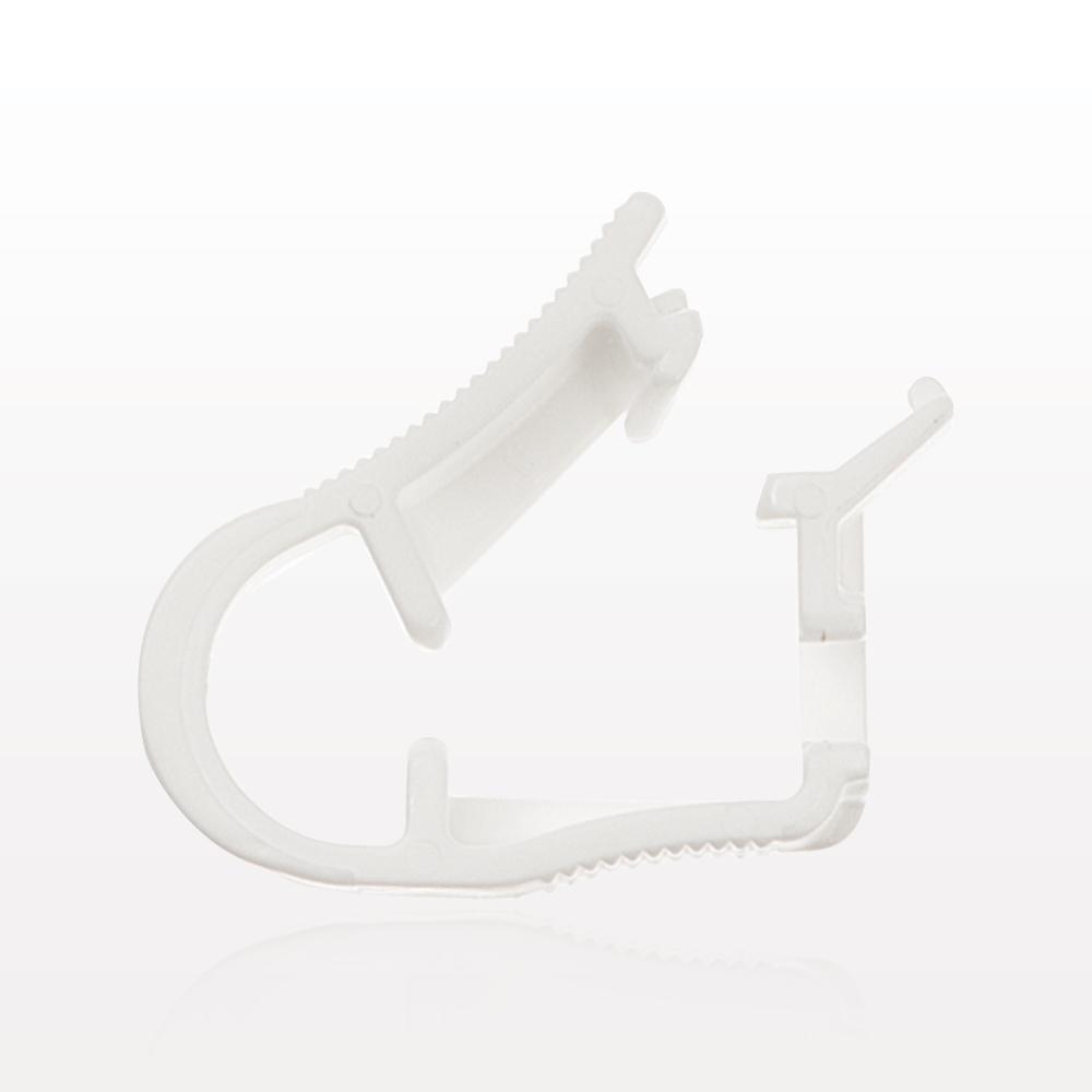 Pinch Clamp, Side-Load, White