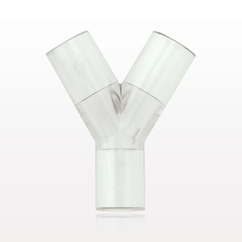 Y Connector, Tubing Ports, Natural