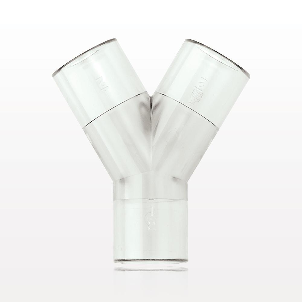 Y Connector, Tubing Ports, Natural