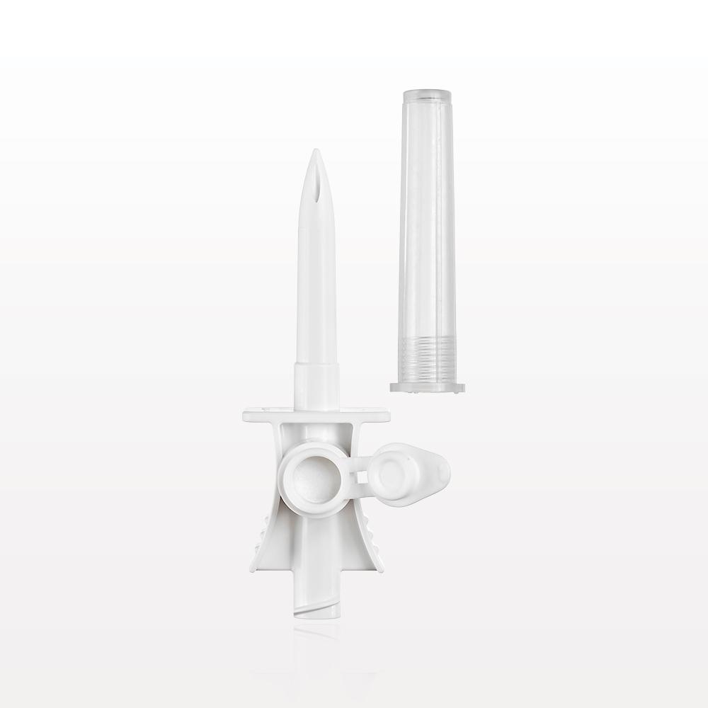 Spike, Vented, with Vented Cap, Female Luer Lock