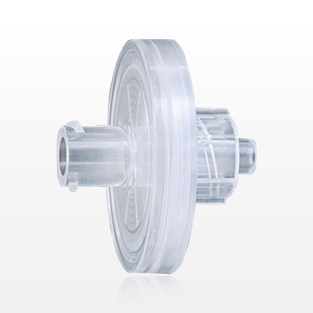Hydrophobic Filter, Female Luer Lock Inlet, Male Luer Lock Outlet