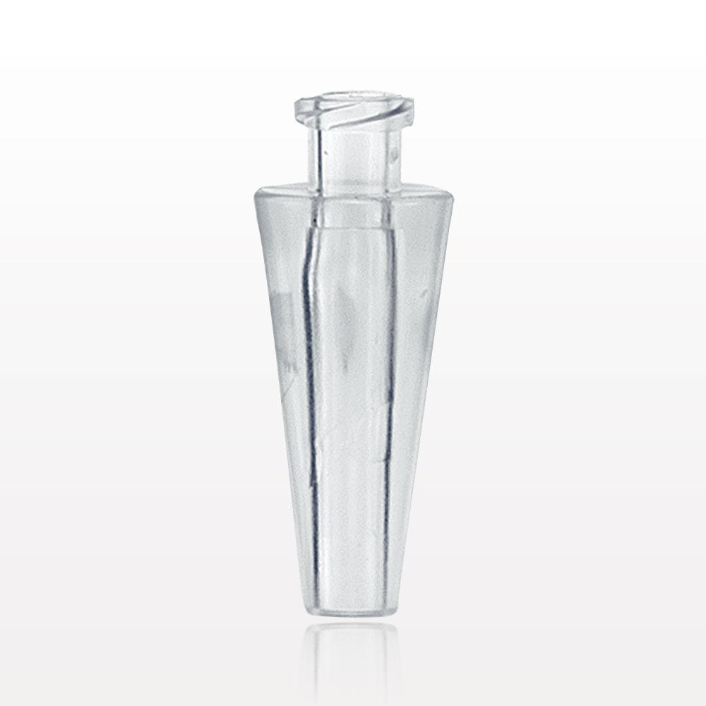 Female Luer Lock, Tubing Port, Clear