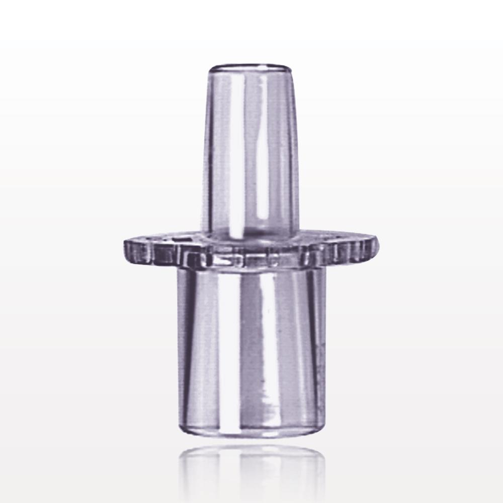 Straight Connector, Reducer, Tubing Port, Clear