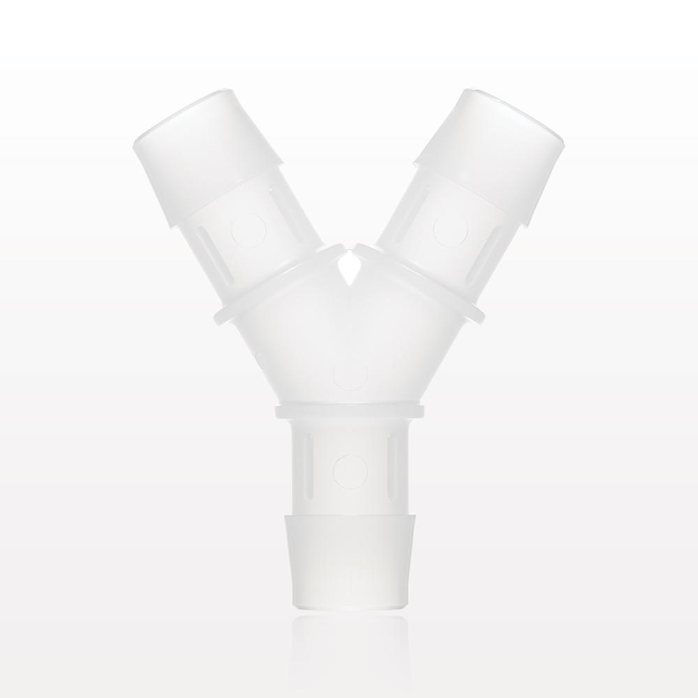 Y Connector, Barbed, Natural