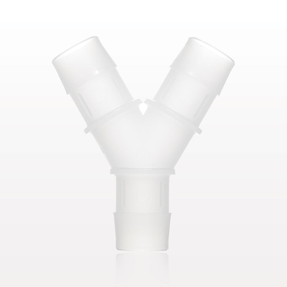 Y Connector, Barbed, Natural