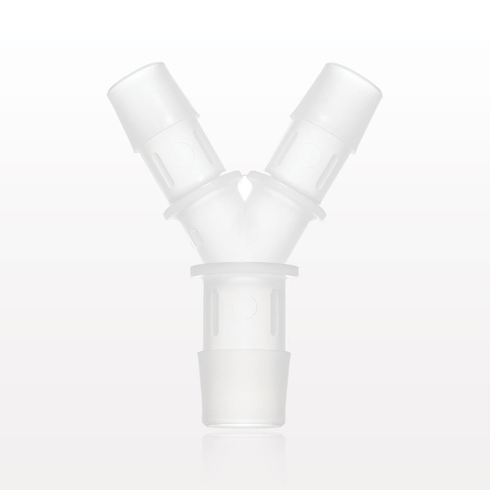 Y Connector, Reducer, Barbed, Natural