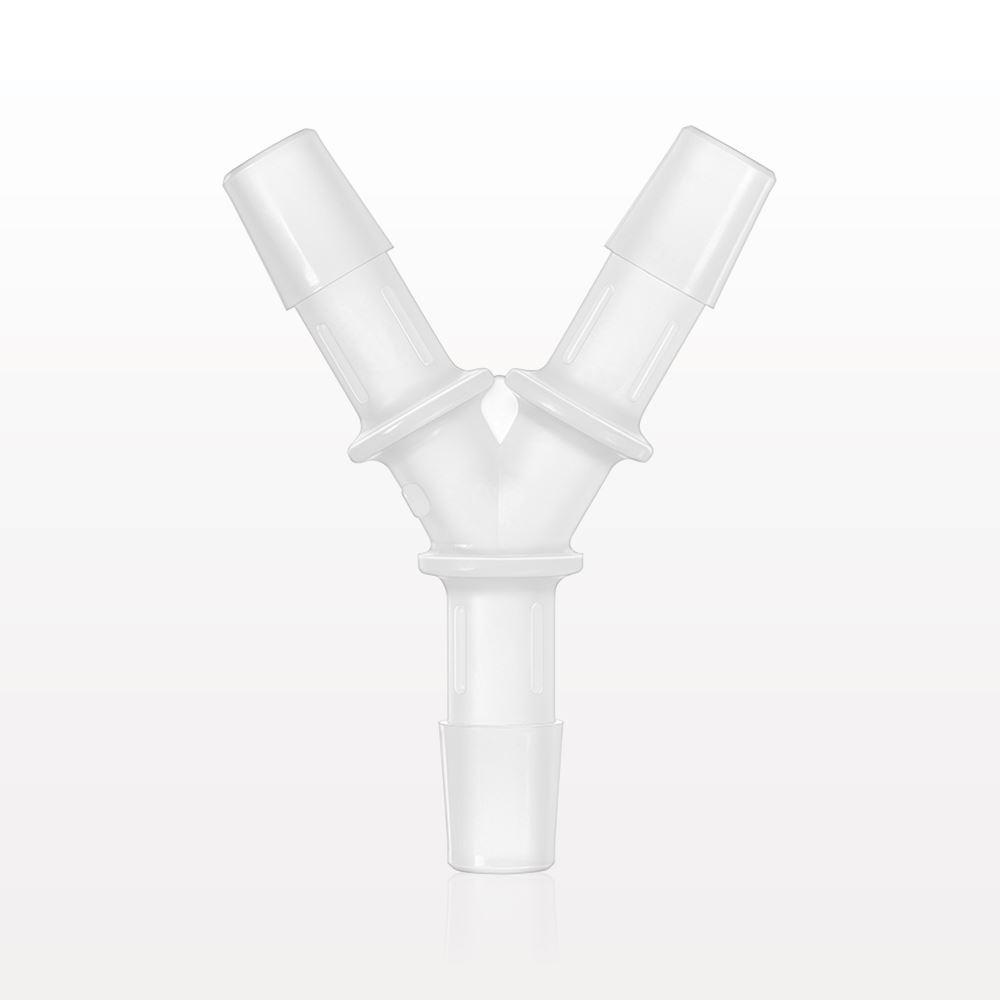 Y Connector, Barbed, Natural