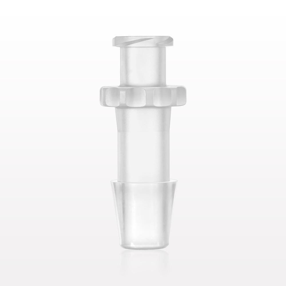 Female Luer Lock, Barbed, Natural