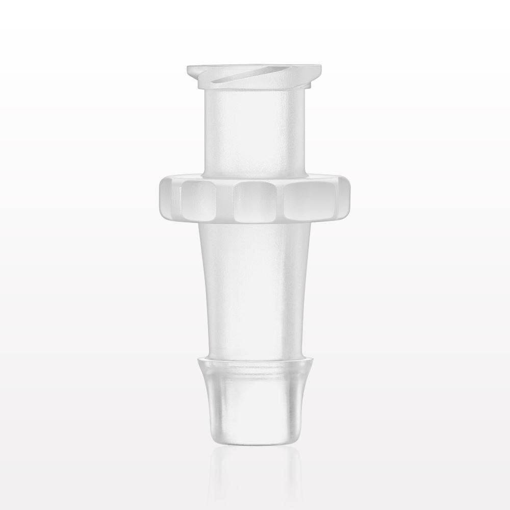 Female Luer Lock, Barbed, Natural