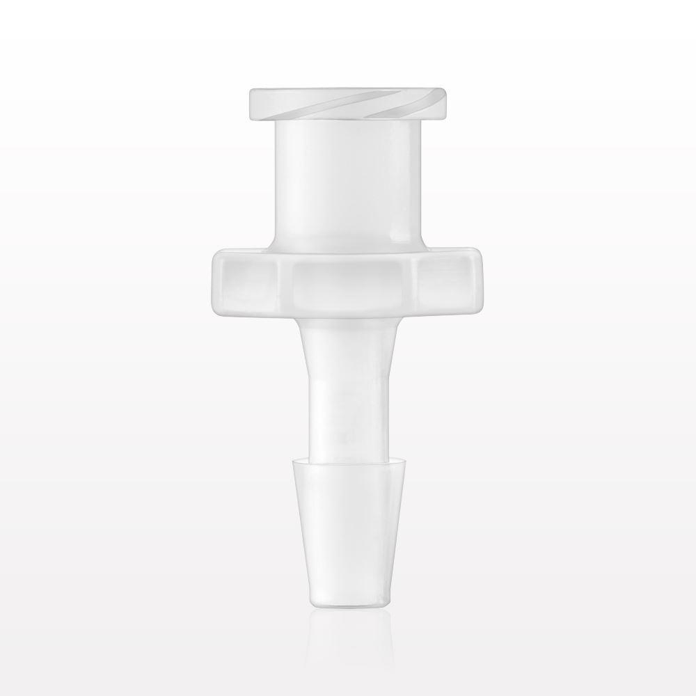 Female Luer Lock, Barbed, Natural