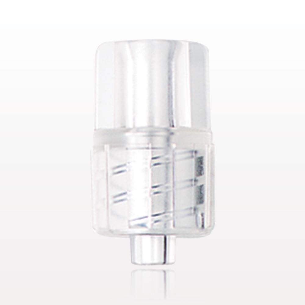 Male Luer Lock, Tubing Port, Clear