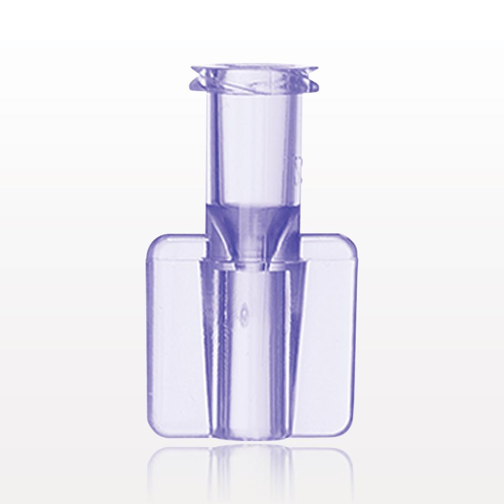 Female Luer Lock, Tubing Port, Clear