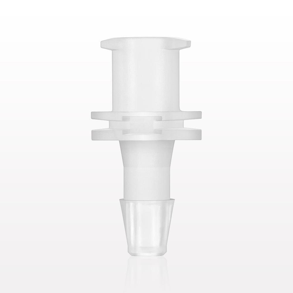 Female Luer Lock, Barbed, Natural