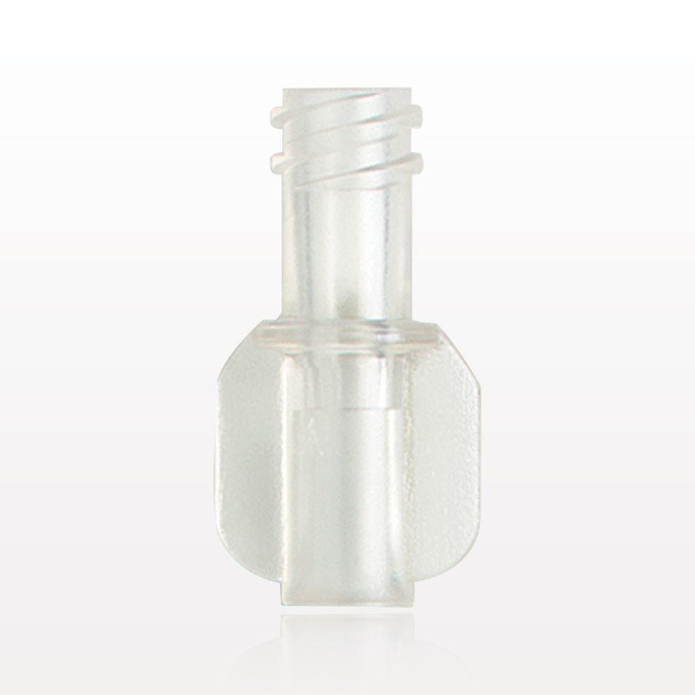 Female Luer Lock, Tubing Port, Clear