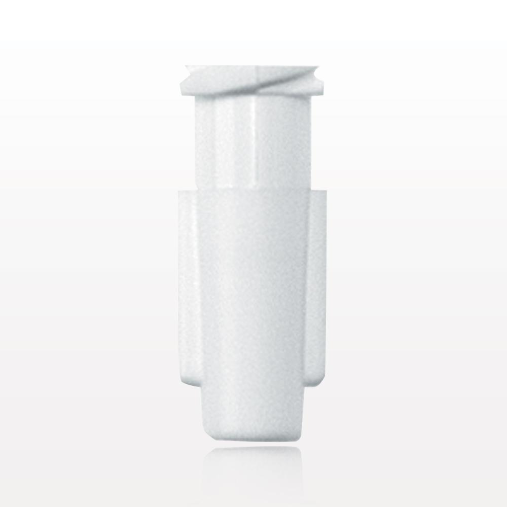 Female Luer Lock, Tubing Port, White