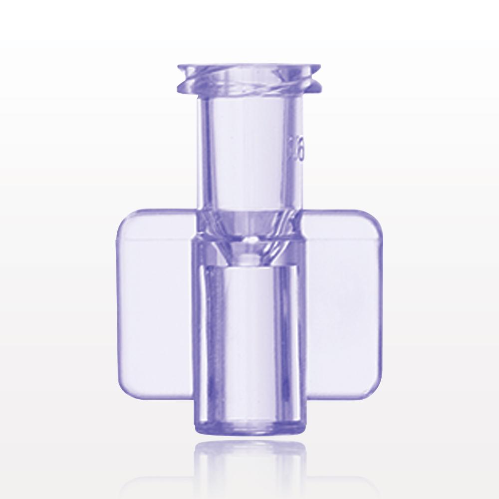 Female Luer Lock, Tubing Port, Clear