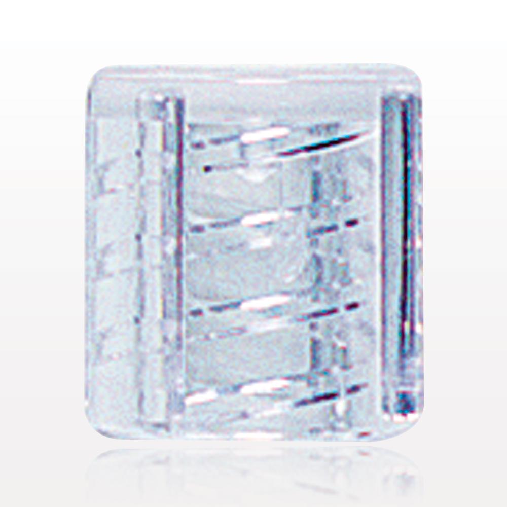 Stemless Male Luer Cap, Non-Vented, Clear