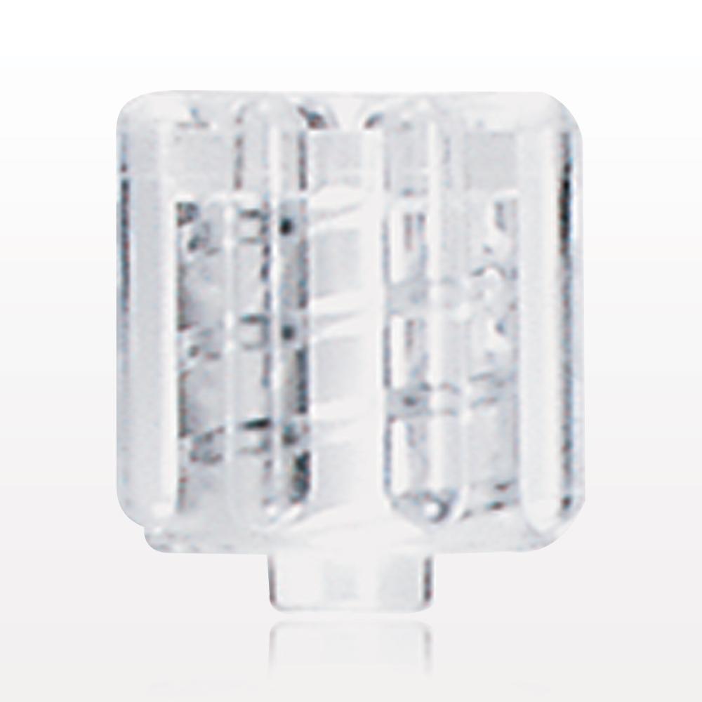 Male Luer Cap, Non-Vented, Clear