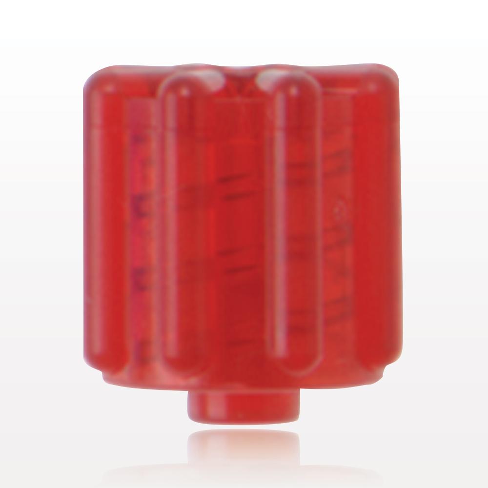Male Luer Cap, Non-Vented, Red