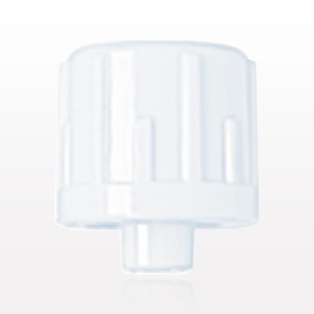 Male Luer Cap, Non-Vented, White