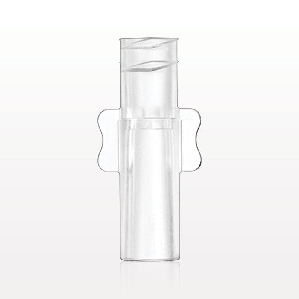 Female Luer Lock, Tubing Port, Clear
