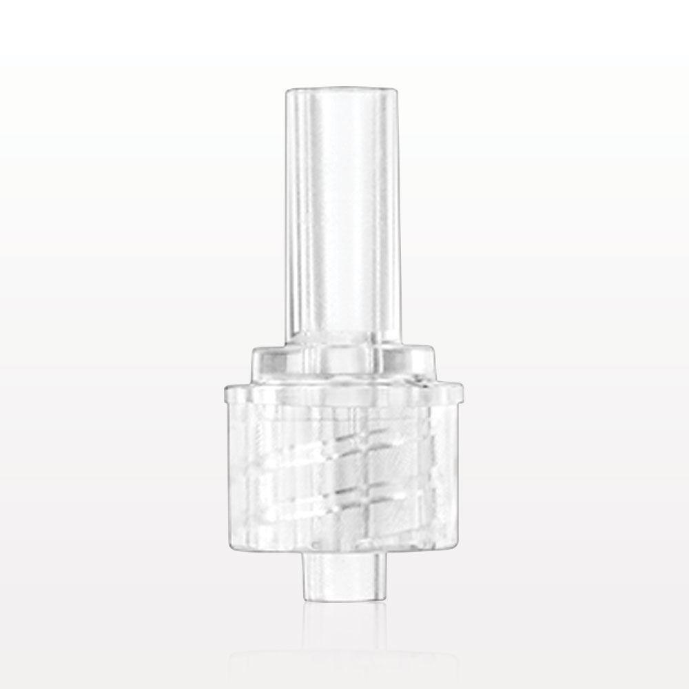 Male Luer Lock, Tubing Port, Clear