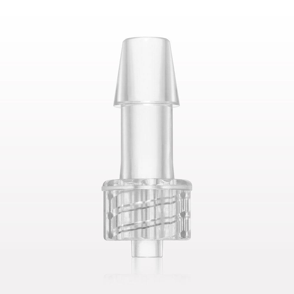 Male Luer Lock, Barbed, Clear