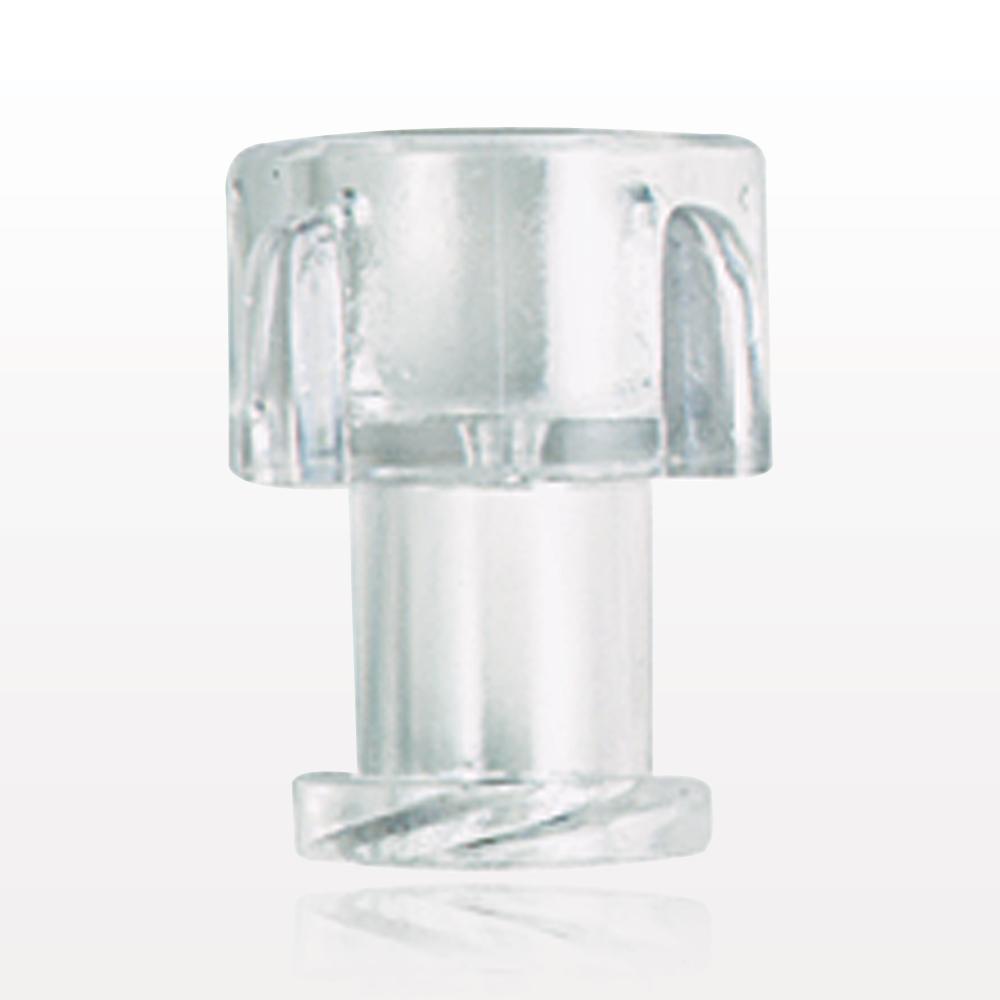 Female Luer Cap, Vented, Clear