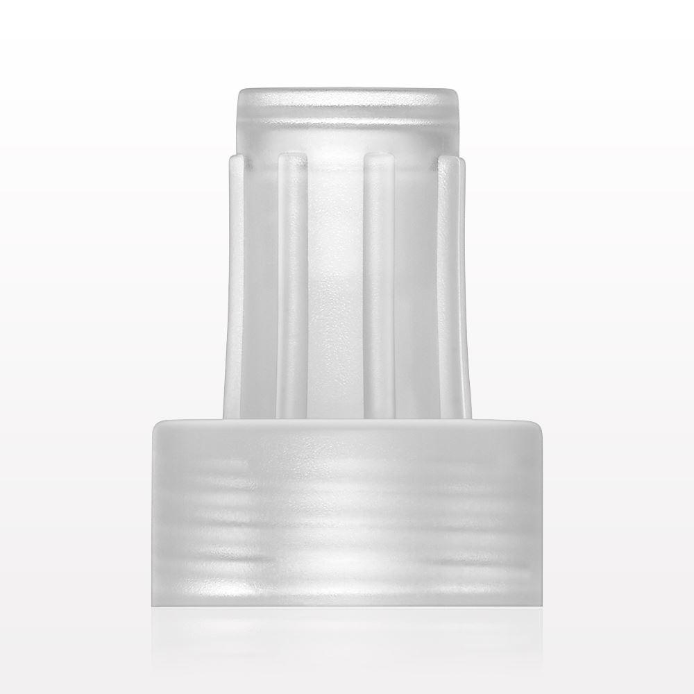 Push-On Female Luer Cap, Vented w/Hydrophobic Filter, Natural