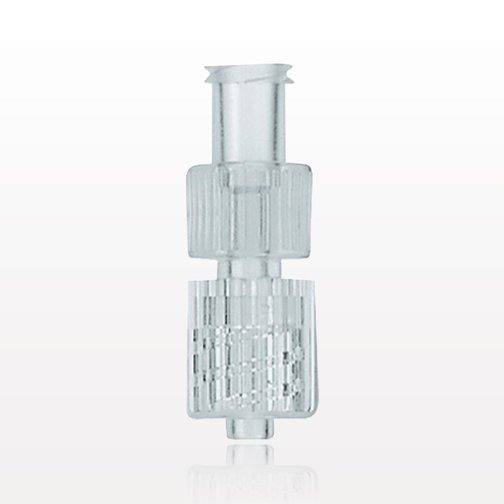 Female Luer Lock, Male Luer w/Spin Lock, Clear