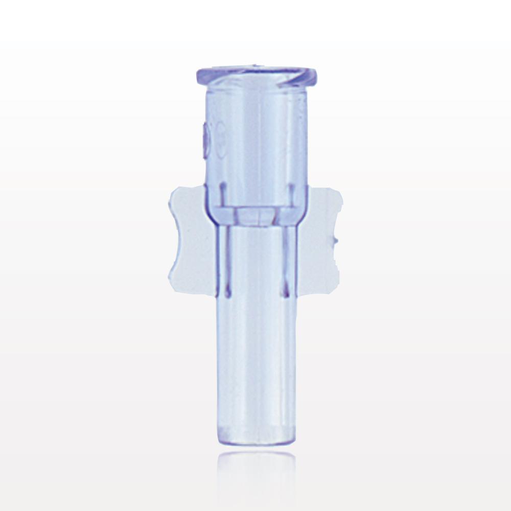Female Luer Lock, Tubing Port, Clear
