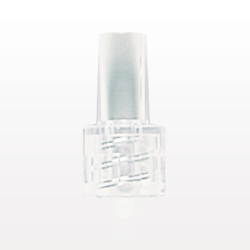Male Luer Lock, Tubing Port, Clear