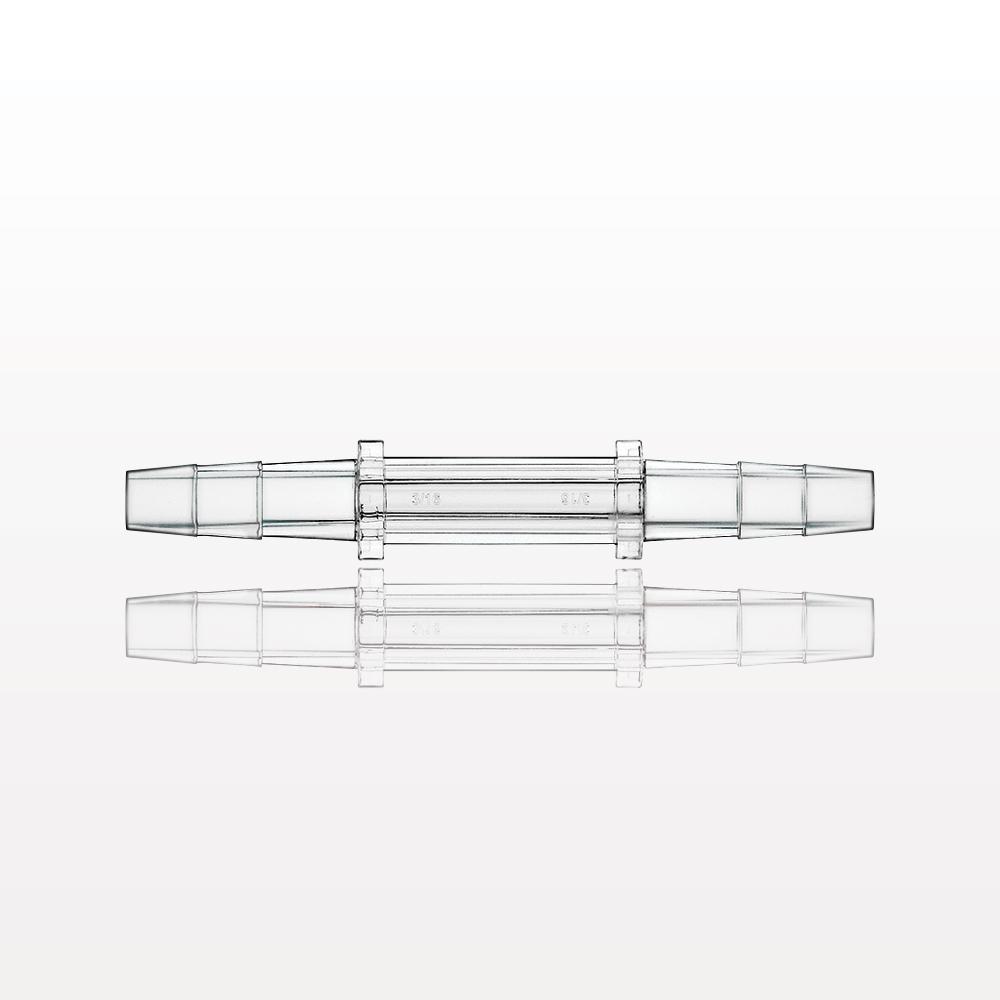 Straight Connector, Barbed, Clear