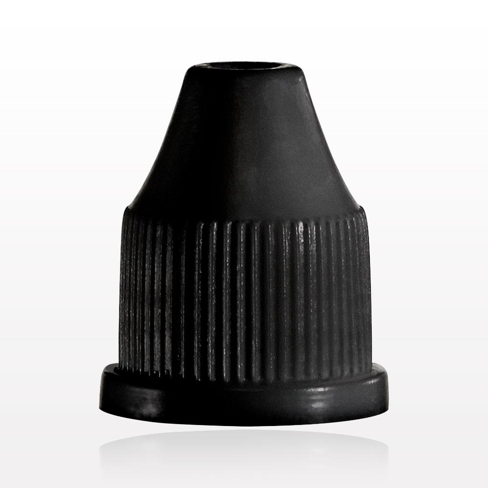 Ribbed Screw Cap, Black for 74225 and 74226