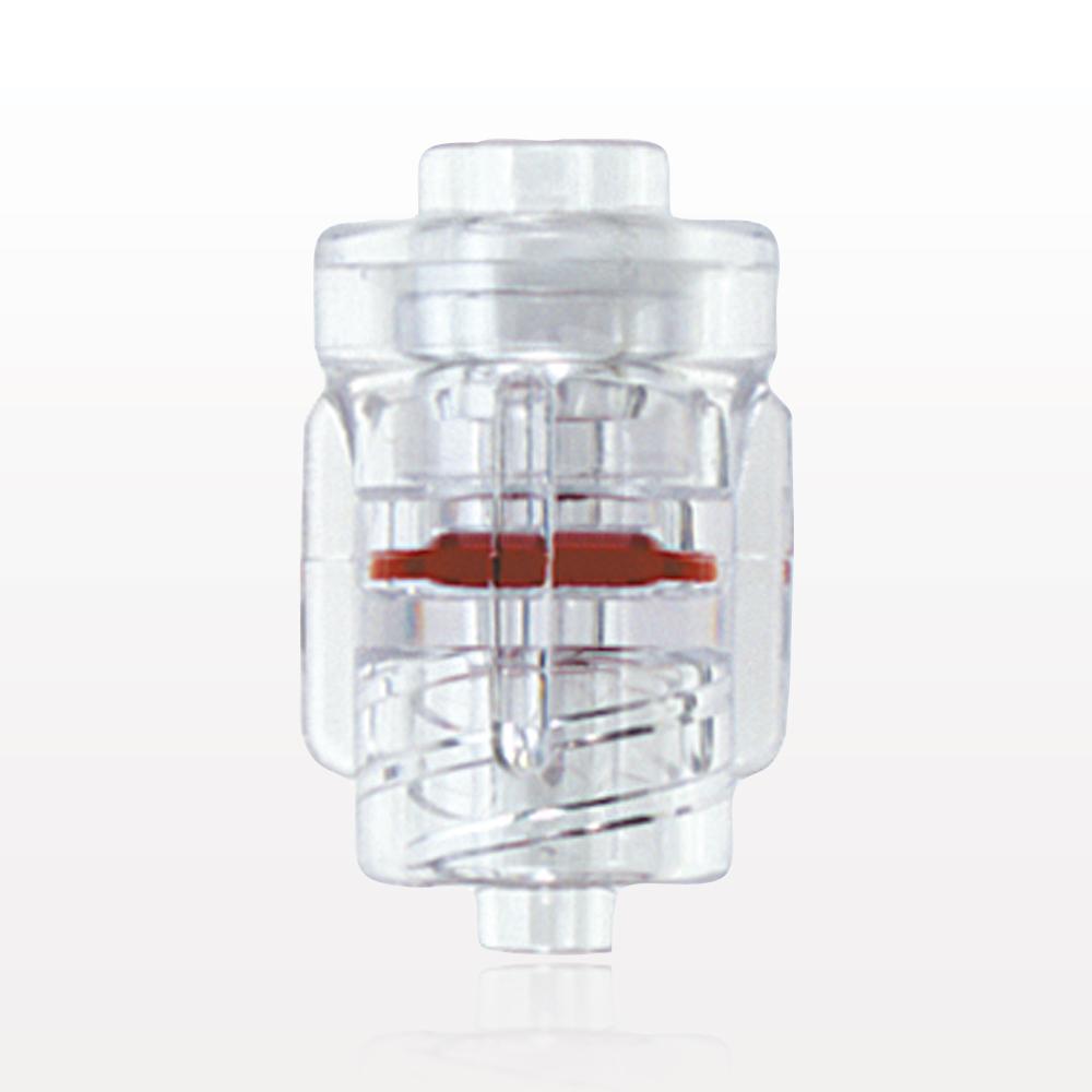 High Pressure Rotating Male Luer Lock, Tubing Port, Clear