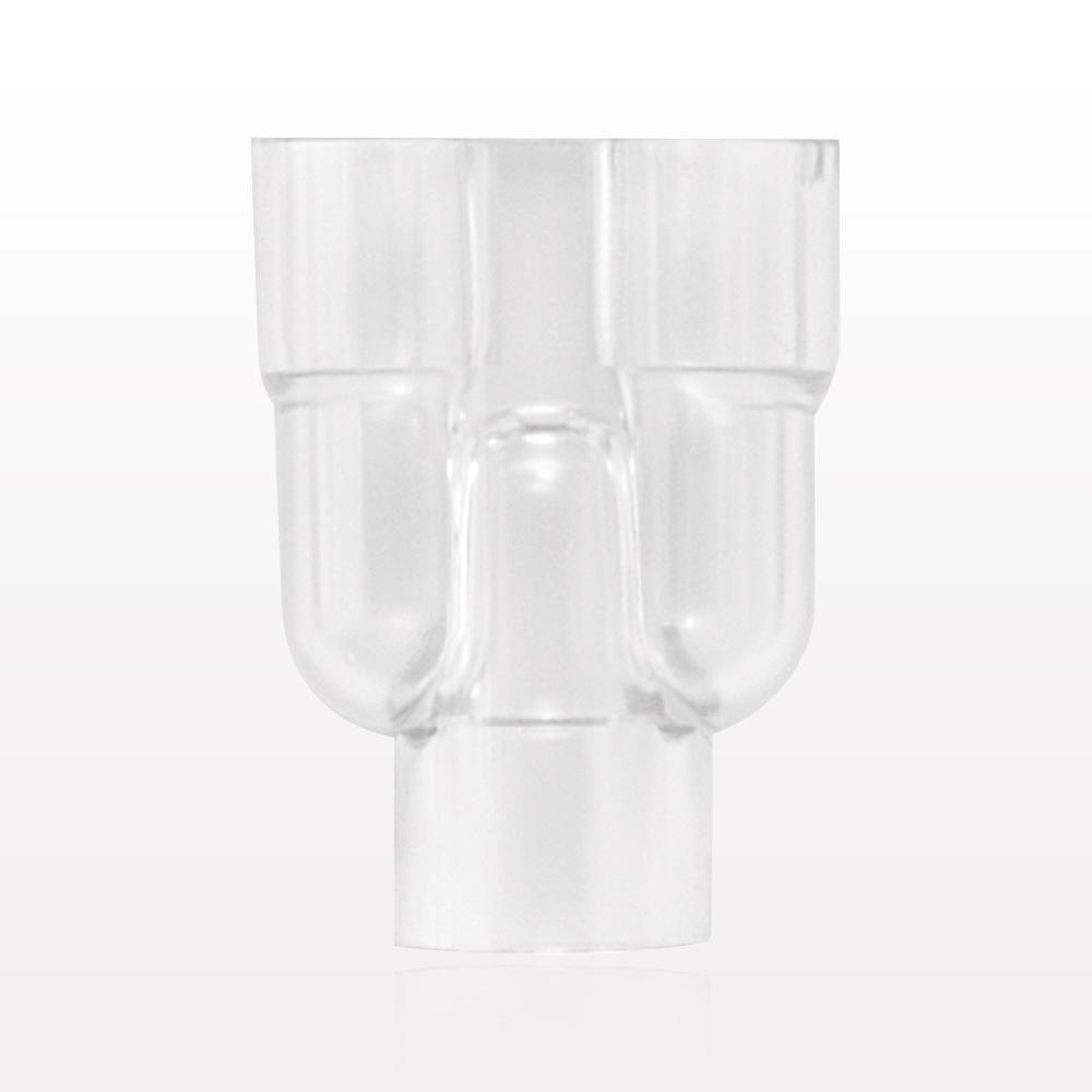 Y Connector, Parallel, Tubing Ports, Natural