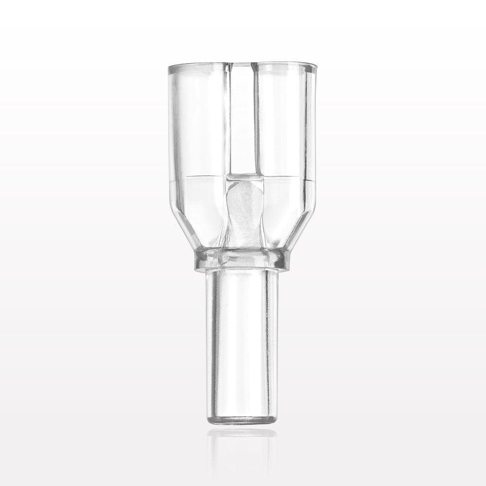 Y Connector, Parallel, Tubing Ports, Clear