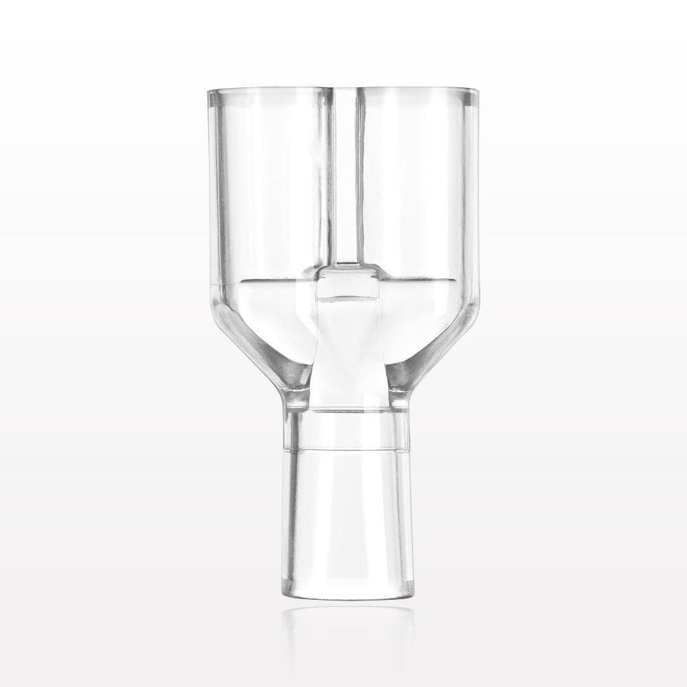 Y Connector, Parallel, Tubing Ports, Clear