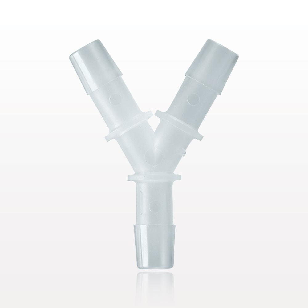 Y Connector, Barbed, Natural