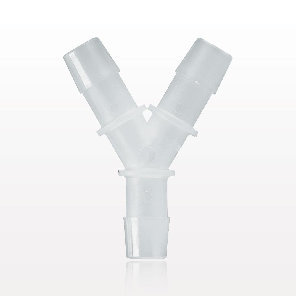 Y Connector, Barbed, Natural