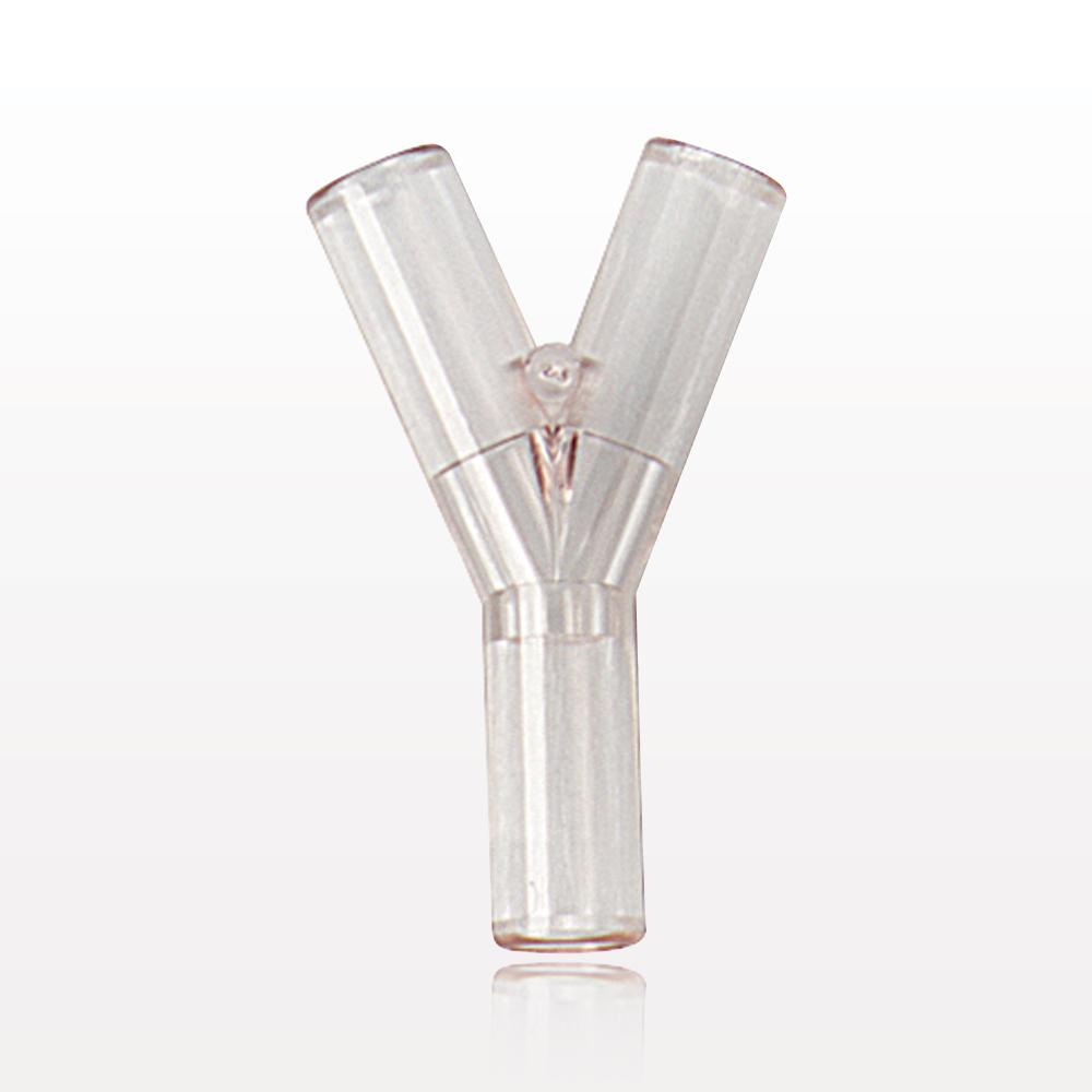 Y Connector, Tubing Ports, Natural