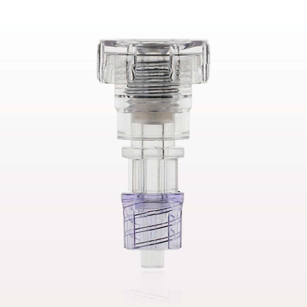 Hemostasis Valve Straight Connector, Male Luer Spin Lock