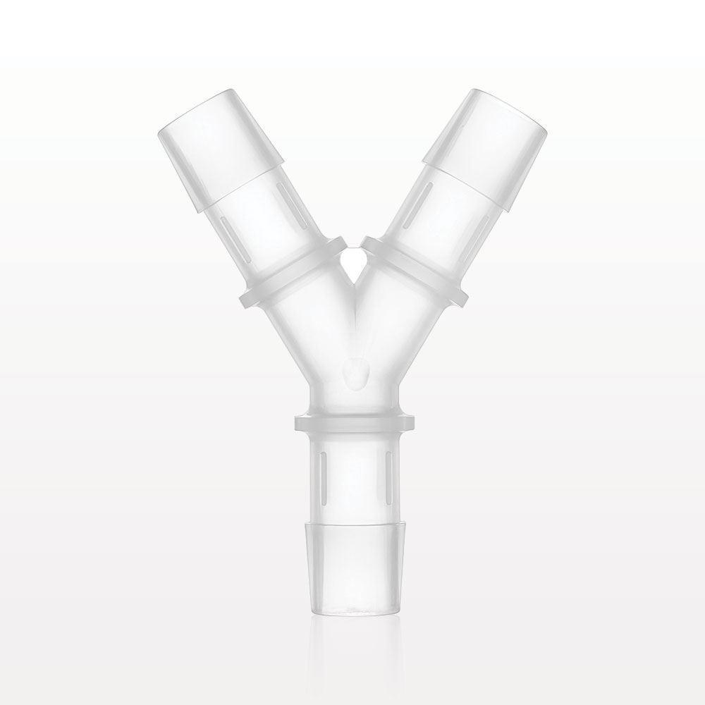 Y Connector, Barbed, Natural