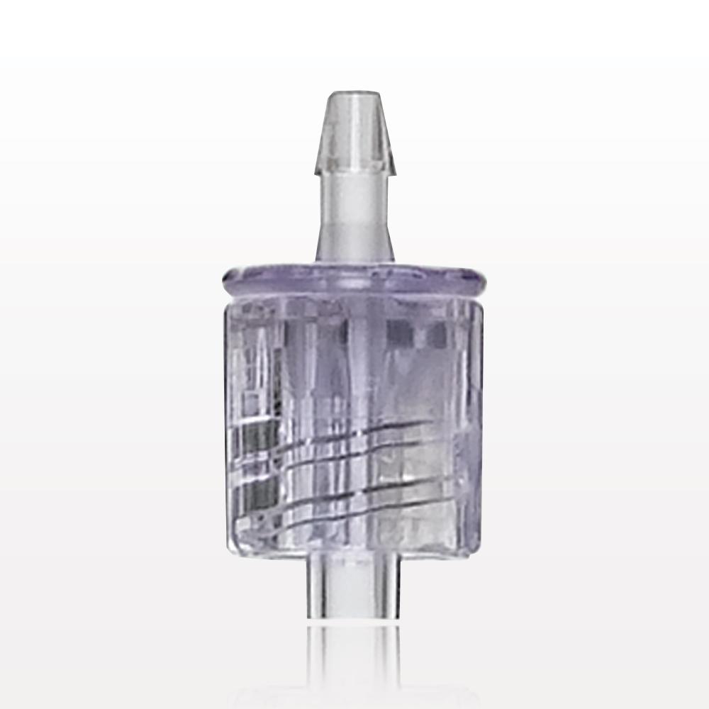 Male Luer w/Spin Lock, Barbed, Clear